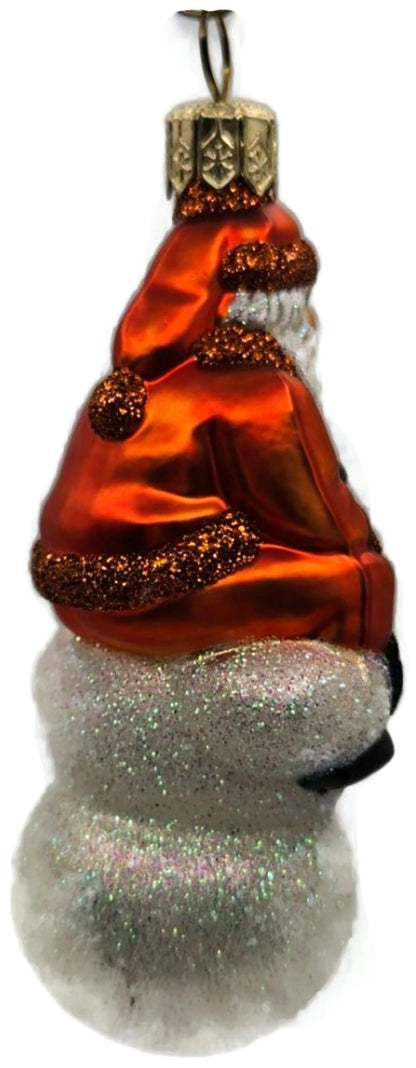 Patricia Breen Miniature Helping Hand Up Halloween Santa Snowman Ornament 22405