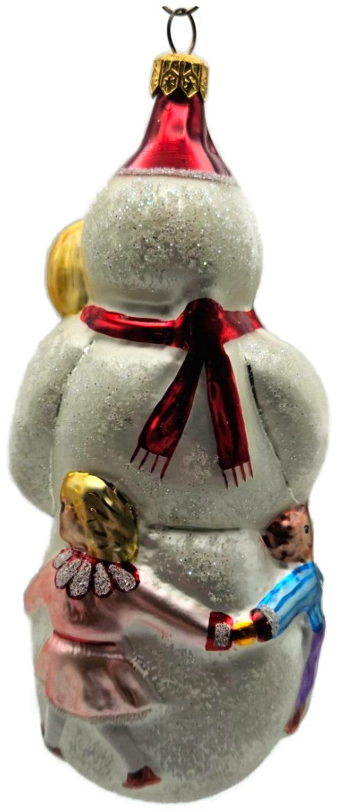 Christopher Radko Snow Dancing Snowman Children Christmas Ornament 94-091-05