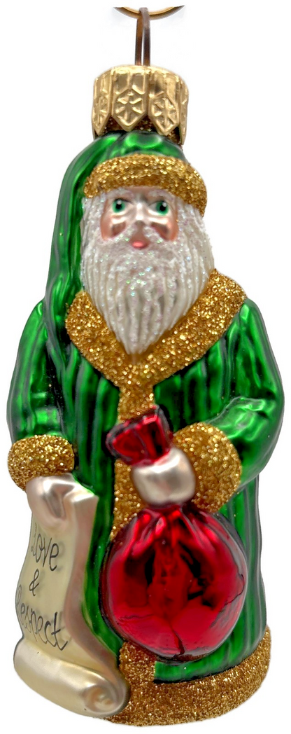 Patricia Breen Miniature Gift of the Season Love Respect Christmas Ornament 99460