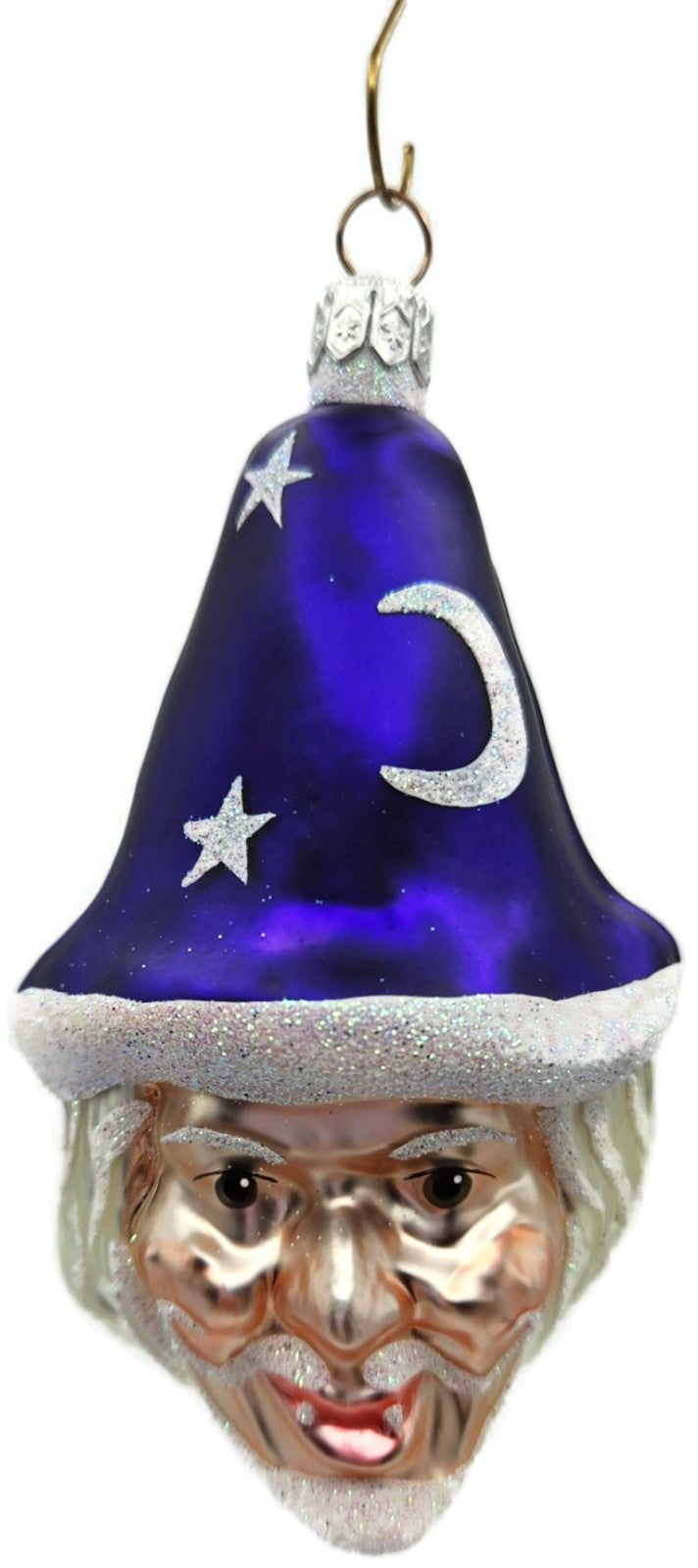 Patricia Breen Witch Hazel Wizard Purple Moon Halloween Christmas Ornament 98470