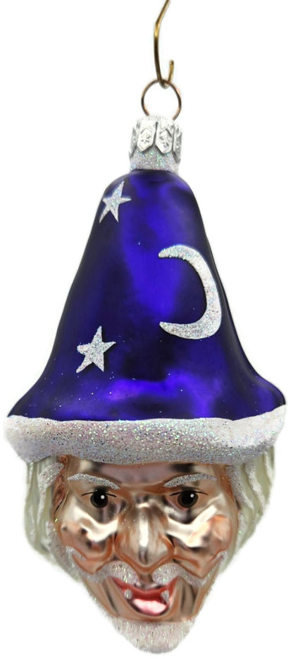 Patricia Breen Witch Hazel Wizard Purple Moon Halloween Christmas Ornament 98470