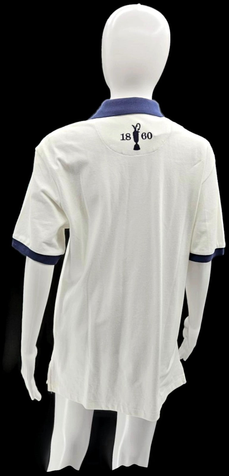 Polo Golf Ralph Lauren 131st Open Championship 2002 White Polo Shirt M NWT4