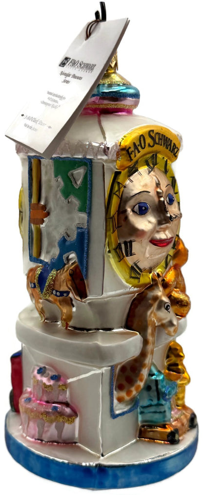 Christopher Radko Fao Schwarz Clock Tower Christmas Ornament 4052/5000 98-FAO-015