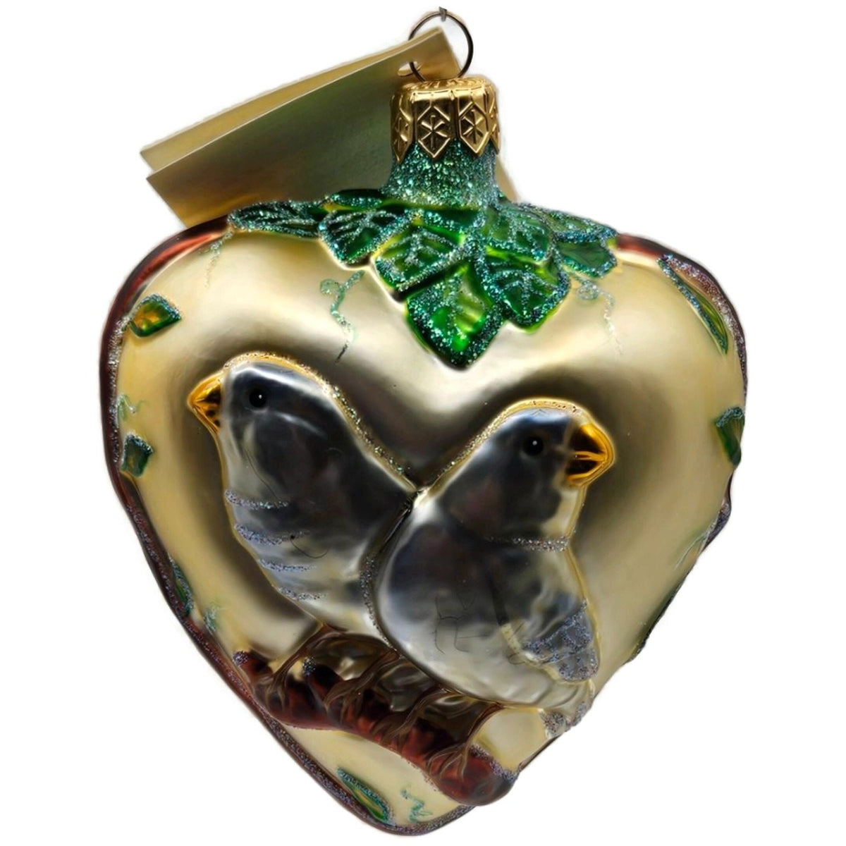 Patricia Breen Two Turtle Doves Birds 12 Days of Christmas Series Ornament 99400
