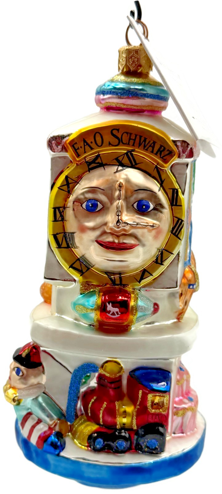 Christopher Radko Fao Schwarz Clock Tower Christmas Ornament 4052/5000 98-FAO-010