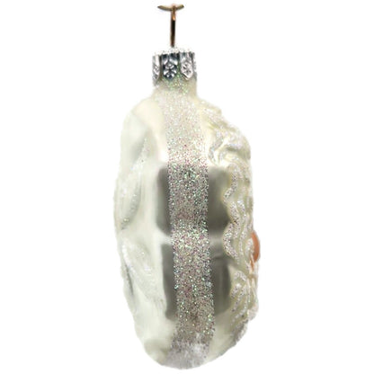 Patricia Breen Sand Dollar Santa Head Pearl Ver 4 Summer Nautical Ornament 99274