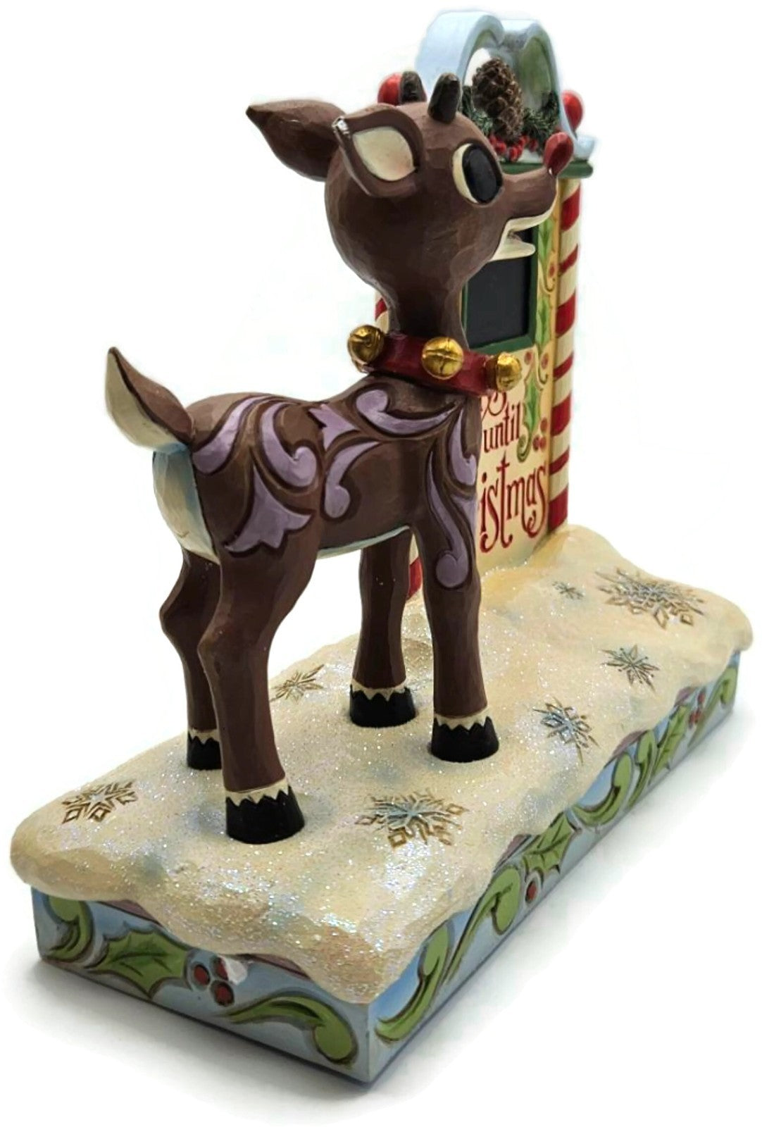 Jim Shore Traditions Rudolph Red Nosed Reindeer Countdown Winter Calendar3