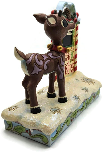 Jim Shore Traditions Rudolph Red Nosed Reindeer Countdown Winter Calendar3
