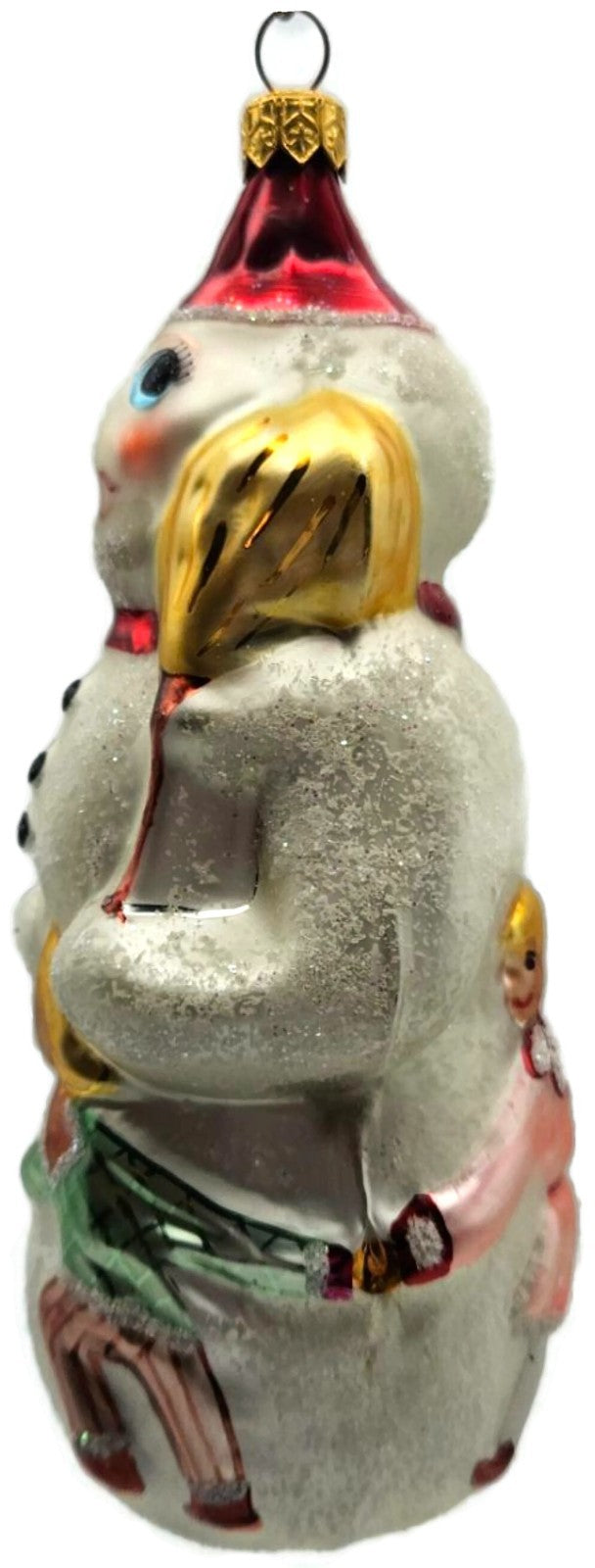 Christopher Radko Snow Dancing Snowman Children Christmas Ornament 94-091-07