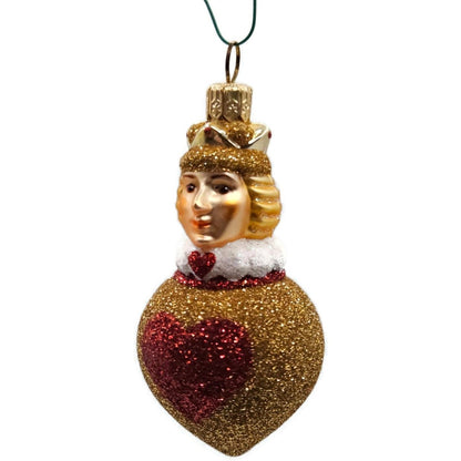 Patricia Breen Miniature Queen of Hearts Red Valentines Christmas Ornament 23353