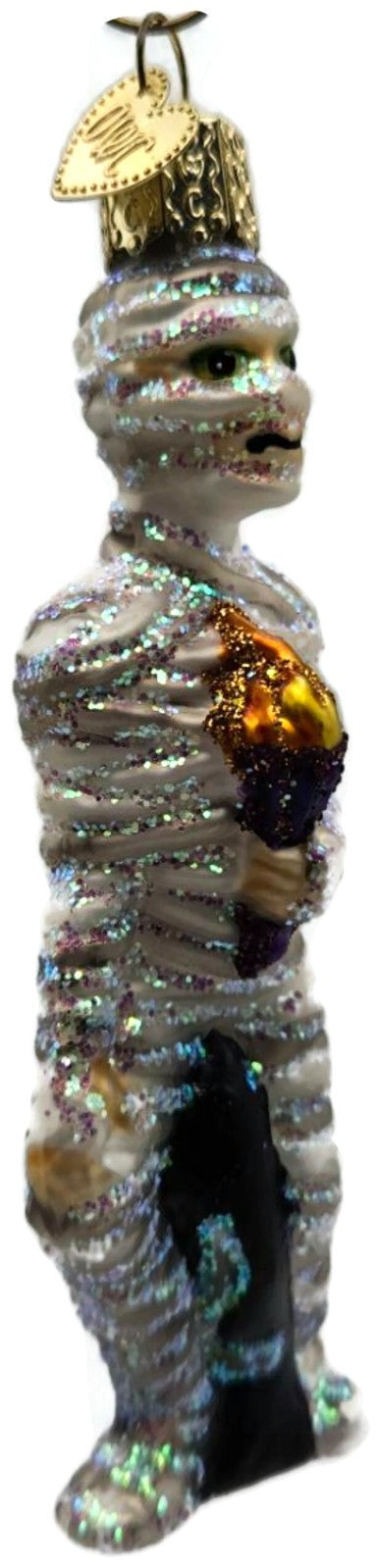 Old World Christmas 2009 Menacing Mummy OWC Glass Halloween Decoration Ornament2