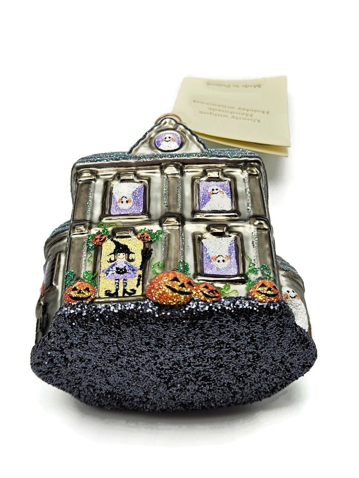 Patricia Breen Halloween Boo Manor Pumpkins Ghosts Christmas Ornament 2200NM7