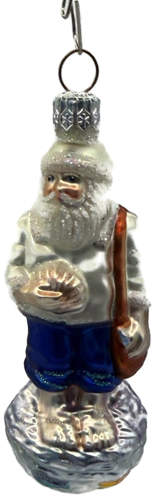 Patricia Breen Cape Cod Nichols Aquatic Santa Summer Christmas Ornament 20061