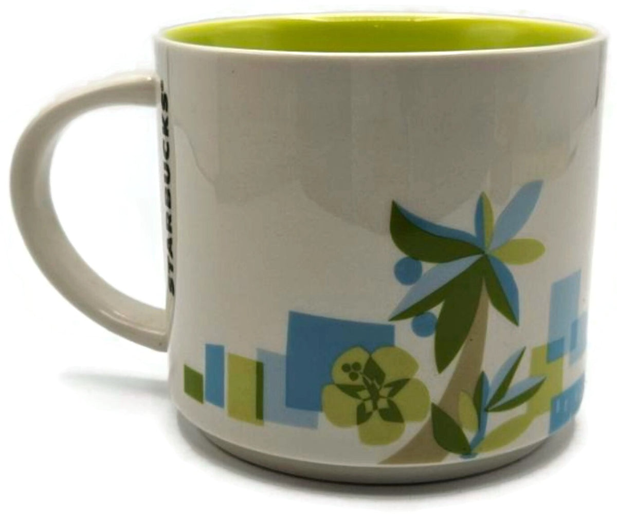 Starbucks 2015 You Are Here Collection Waikiki Ceramic Coffee Tea Mug 14 fl oz5