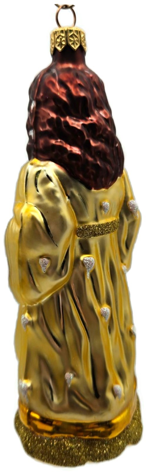 Patricia Breen Saint Appolonia Gold Glass Dentist Patron Christmas Ornament 97356