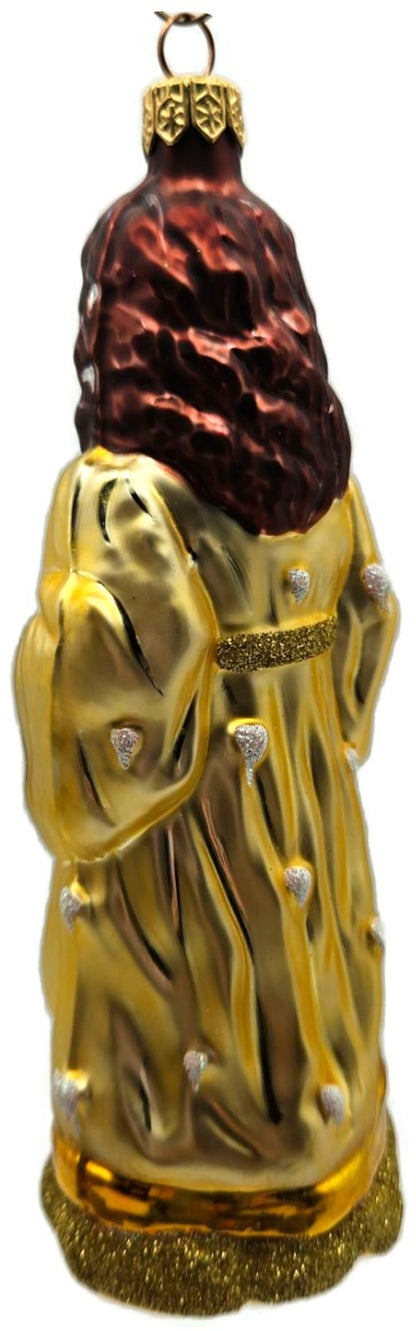 Patricia Breen Saint Appolonia Gold Glass Dentist Patron Christmas Ornament 97356
