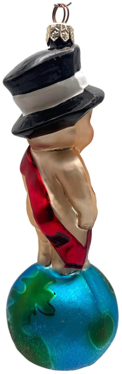 Christopher Radko Millenium Munchkin New Year Glass Christmas Ornament 99 292 05