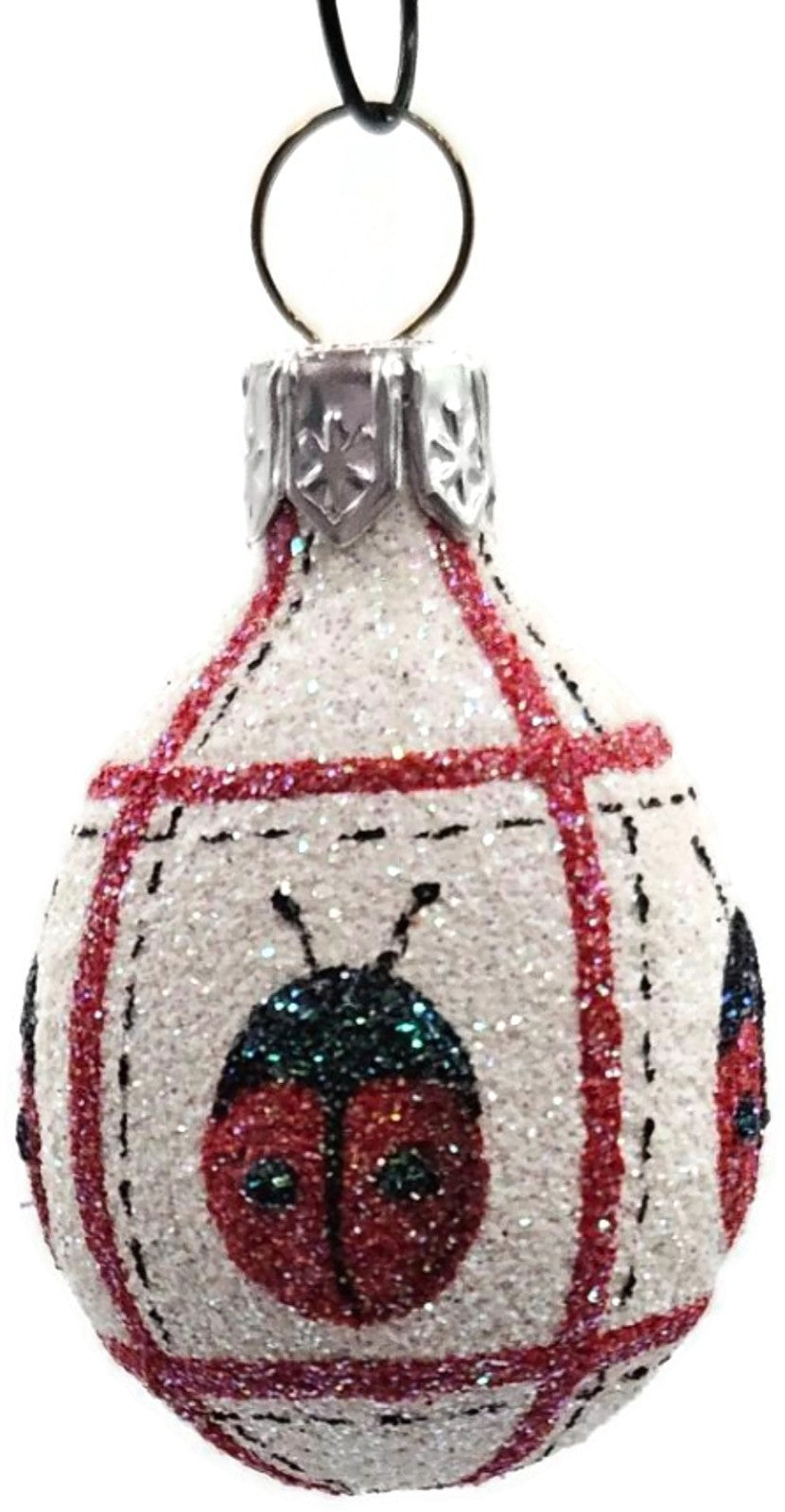 Patricia Breen Miniature Egg Ladybug Ladybug Easter Christmas Tree Ornament 25310