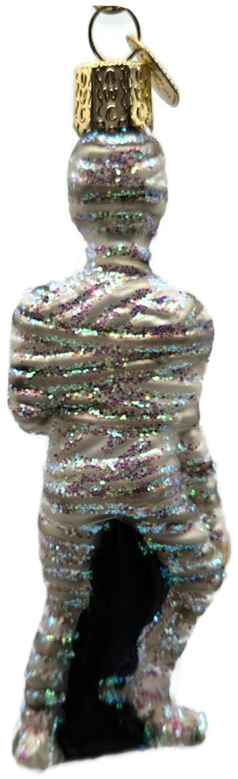 Old World Christmas 2009 Menacing Mummy OWC Glass Halloween Decoration Ornament5