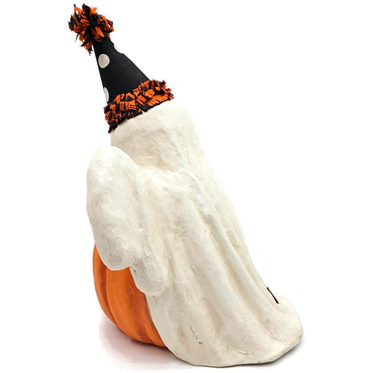 Bethany Lowe Ghost Boo Jack o lantern Halloween Paper Mache Table Top Decor6