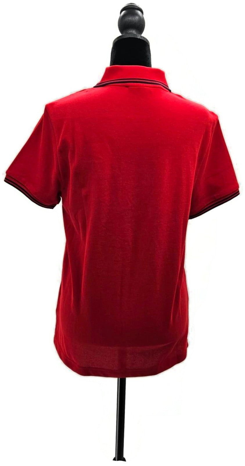 Moncler Maglia Polo Manica Corta Red Men's Size S NWT F10918A70600 845566