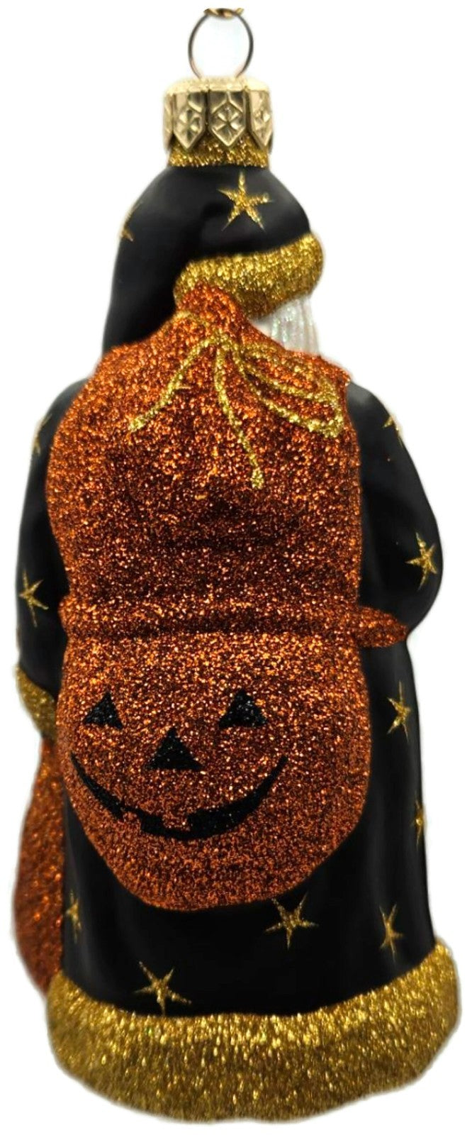 Patricia Breen Laden With Love Black Orange Pumpkin Halloween Ornament 98264
