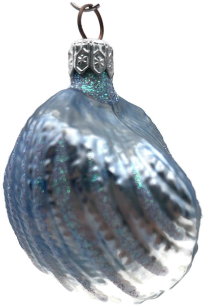 Patricia Breen A Walk On The Beach Blue Shell Nautical Christmas Ornament 97508