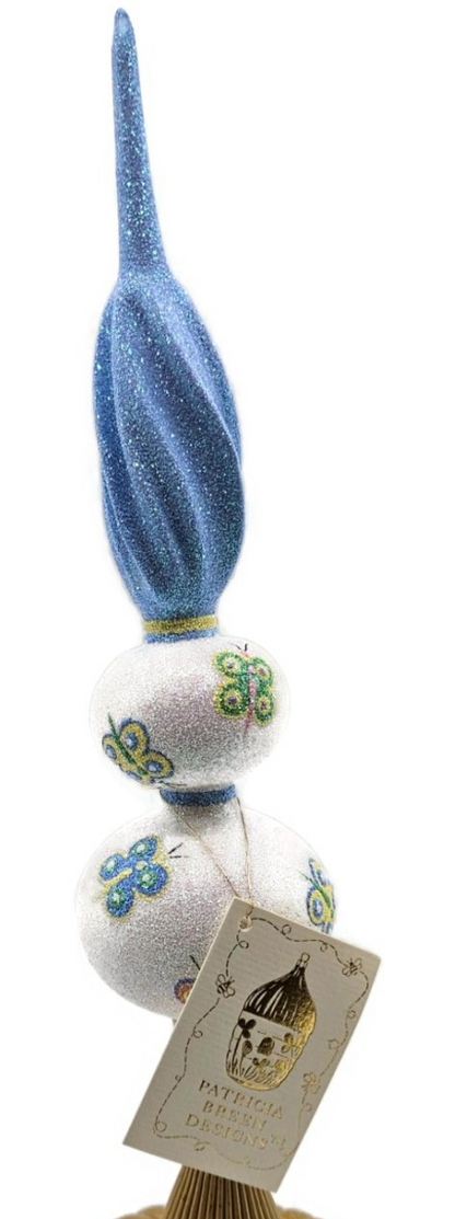 Patricia Breen Miniature Butterfly Finial Spring Christmas Tree Topper 9900WA1