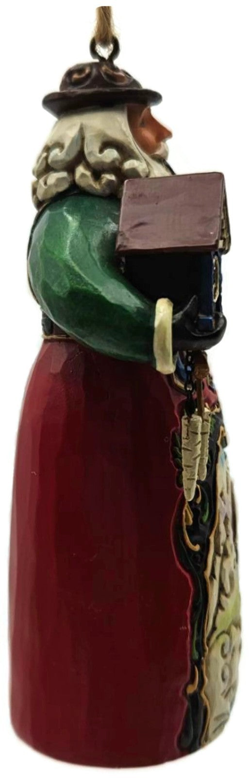 Jim Shore Heartwood Creek German Santa Claus Enesco Christmas Hanging Ornament3