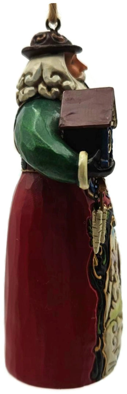 Jim Shore Heartwood Creek German Santa Claus Enesco Christmas Hanging Ornament3