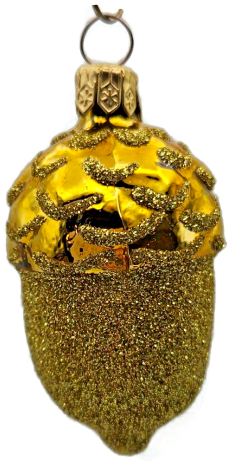 Patricia Breen Walk in the Woods Acorn Gold Fall Christmas Tree Ornament 96516