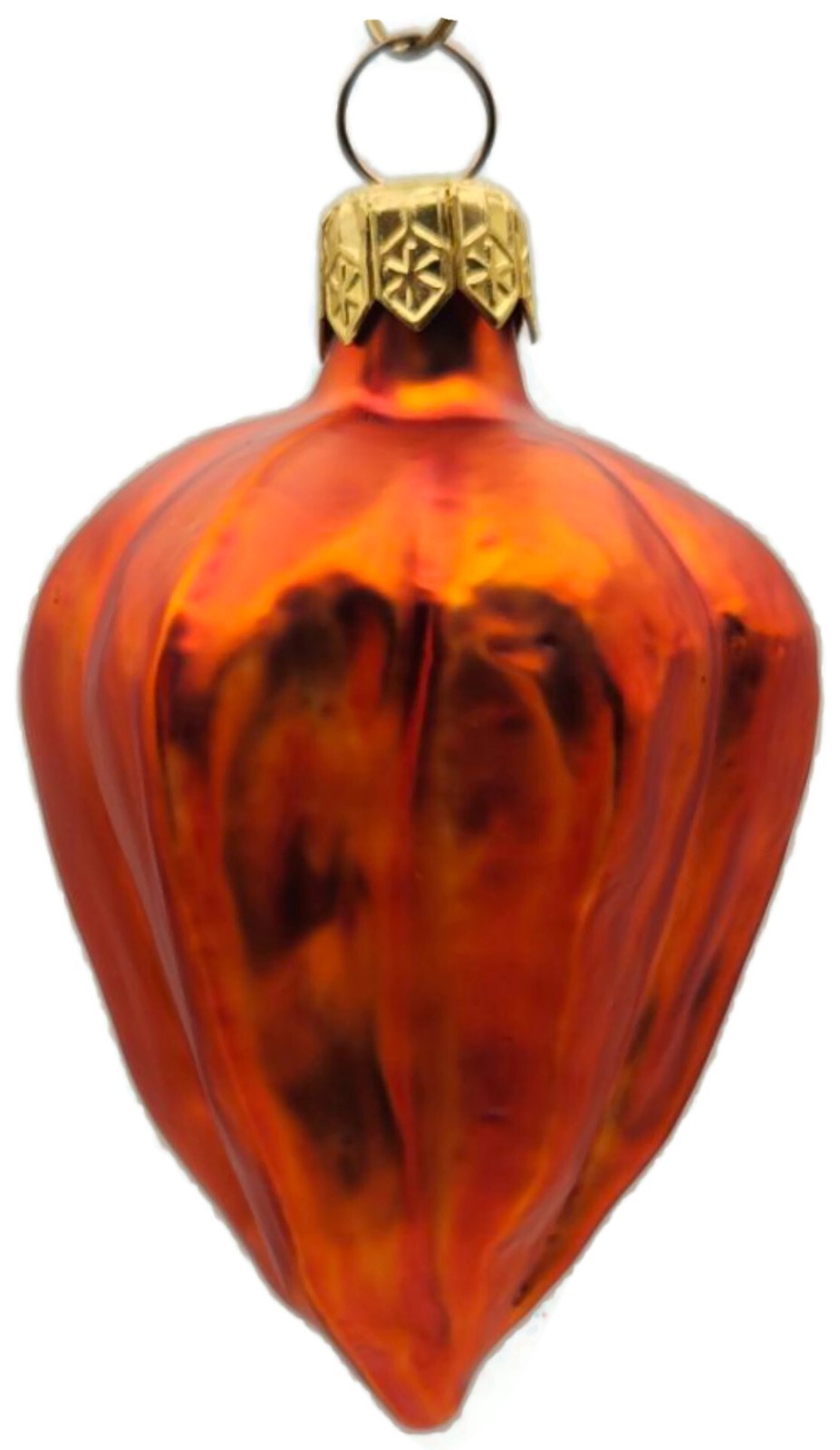 Patricia Breen Walk in the Woods Chinese Lantern Orange Fall Ornament 96517