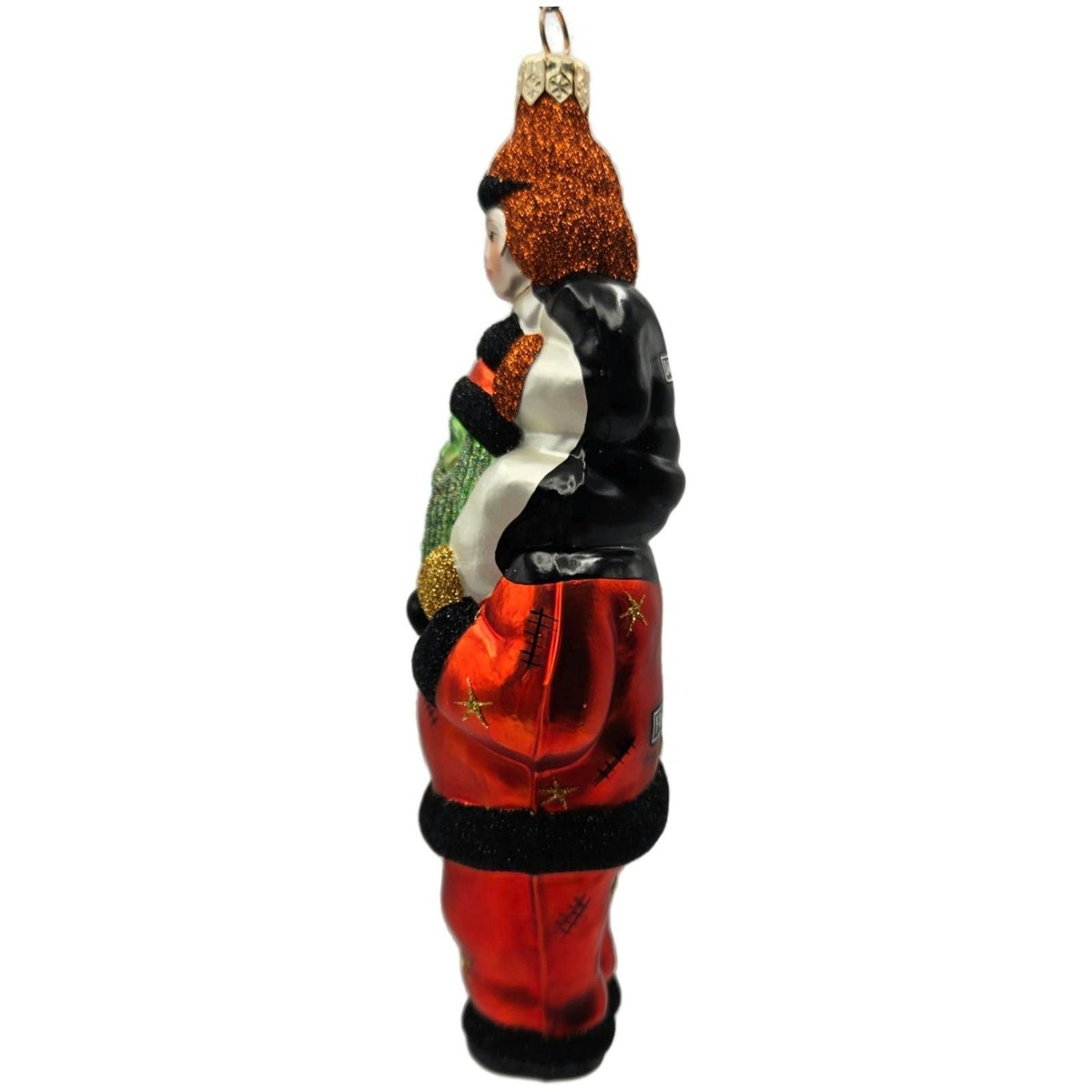 Patricia Breen Carry Me Santa FrankenSanta Dracula Jr Halloween Ornament 98034