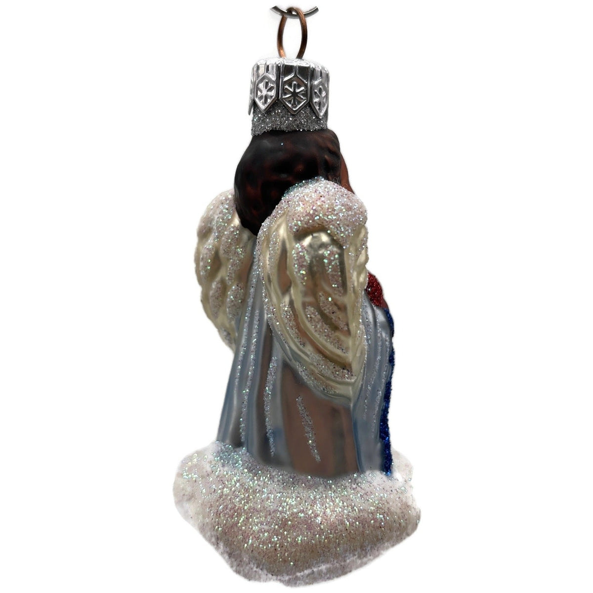 Patricia Breen Quartet Of Angels Pastel Heart Blue White Christmas Ornament 98347