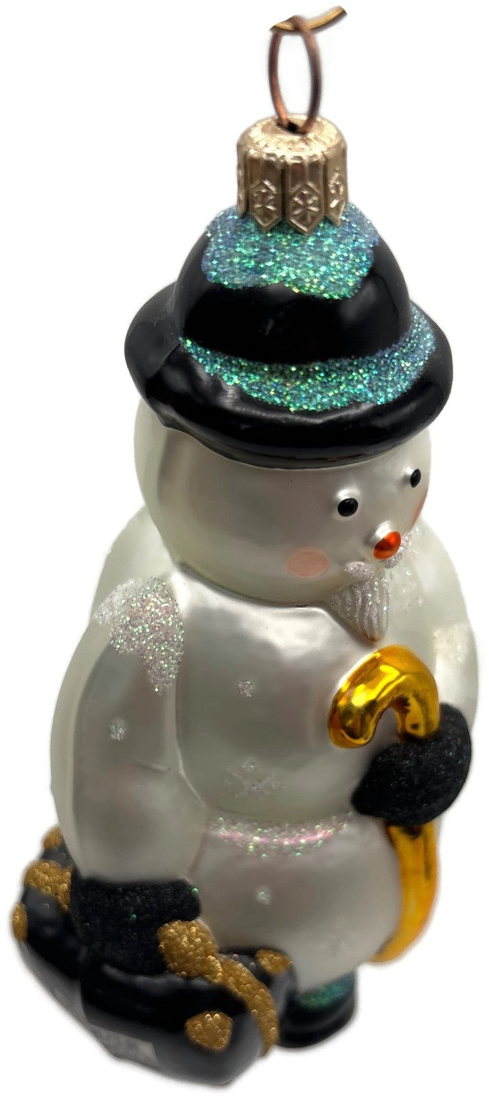 Patricia Breen Professor Mercury Snowman Christmas Ornament Neiman Marcus 99238