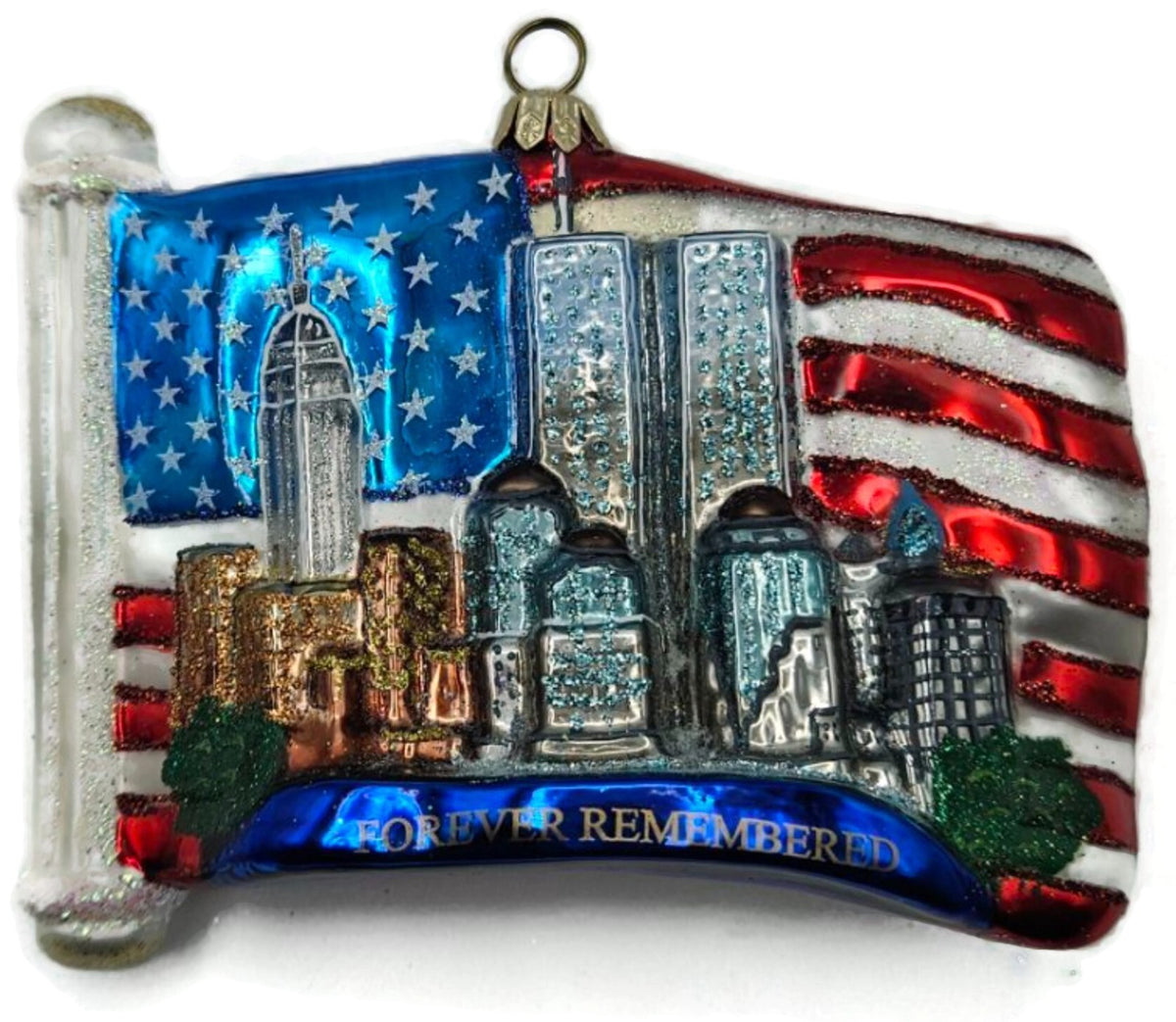 Polonaise By Komozja Kurt S. Adler Forever Remembered Patriotic Ornament AP 14956