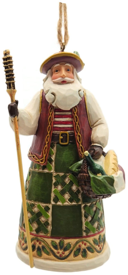 Jim Shore Italian Santa Heartwood Creek 2011 Hanging Christmas Ornament 40229440
