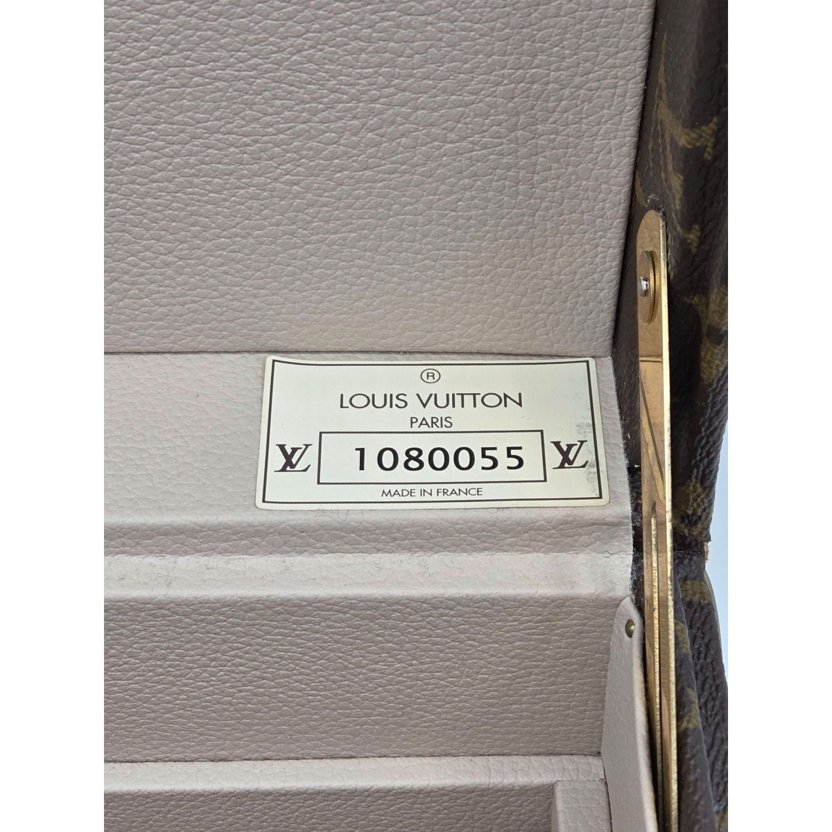 Louis Vuitton Boite Flacons Monogram Vanity Case Trunk Train Perfume M21828 LV18