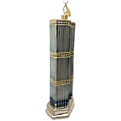 Christopher Radko Heroes All Twin Towers 9/11 NYC Patriotic Ornament 01 1099 09