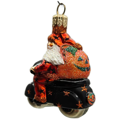 Patricia Breen Halloween Ciao Henry Orange Pumpkin Stars Christmas Ornament 22186