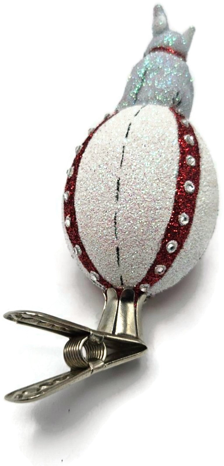 Patricia Breen Sitting Pretty Ladybugs White Red Clip On Easter Ornament 28992
