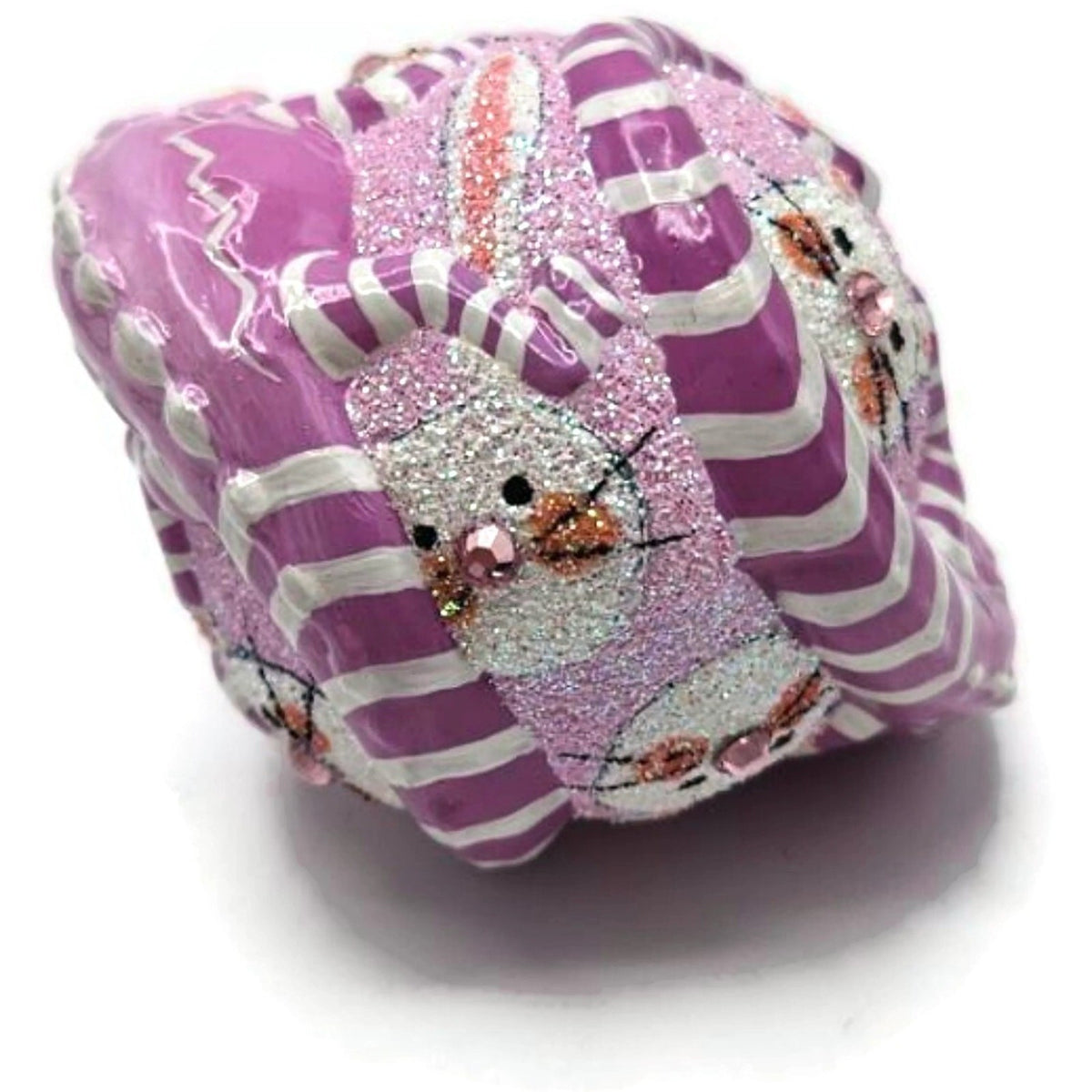 Patricia Breen For James Twice Bunnies Chameleon Easter Christmas Ornament 25814