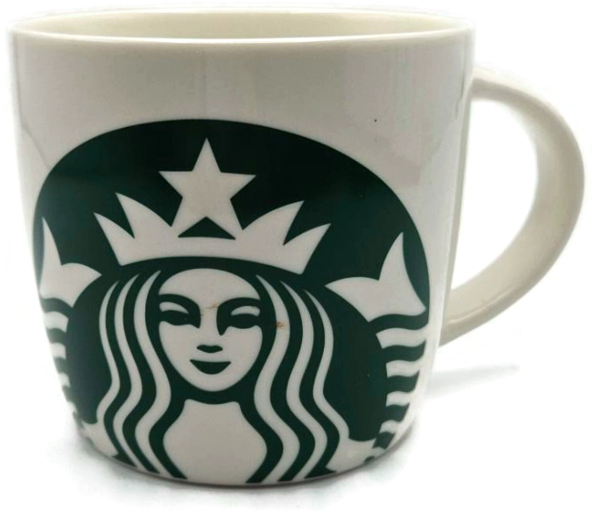 Starbucks 2017 Classic Green Siren Print White Ceramic Coffee Tea Mug 14 Fl oz0