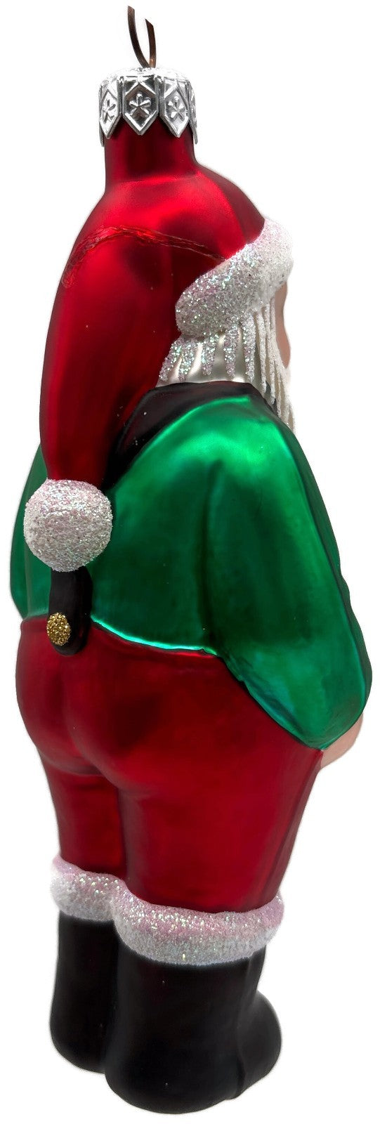 Patricia Breen Workshop Santa Green Shirt Red Pants Christmas Tree Ornament 96535