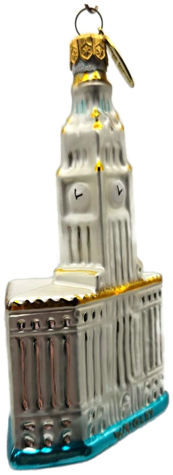 Landmark Creations Wrigley Building Chicago Magnificent Mile Christmas Ornament8