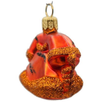 Patricia Breen Halloween Miniature Fine Phone Orange Bat Christmas Ornament 23315