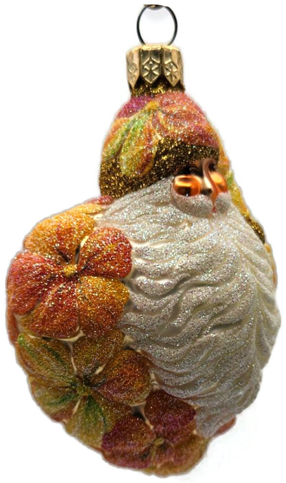 Patricia Breen Heart for Henry Nasturtium Orange Claus Spring Ornament 24152