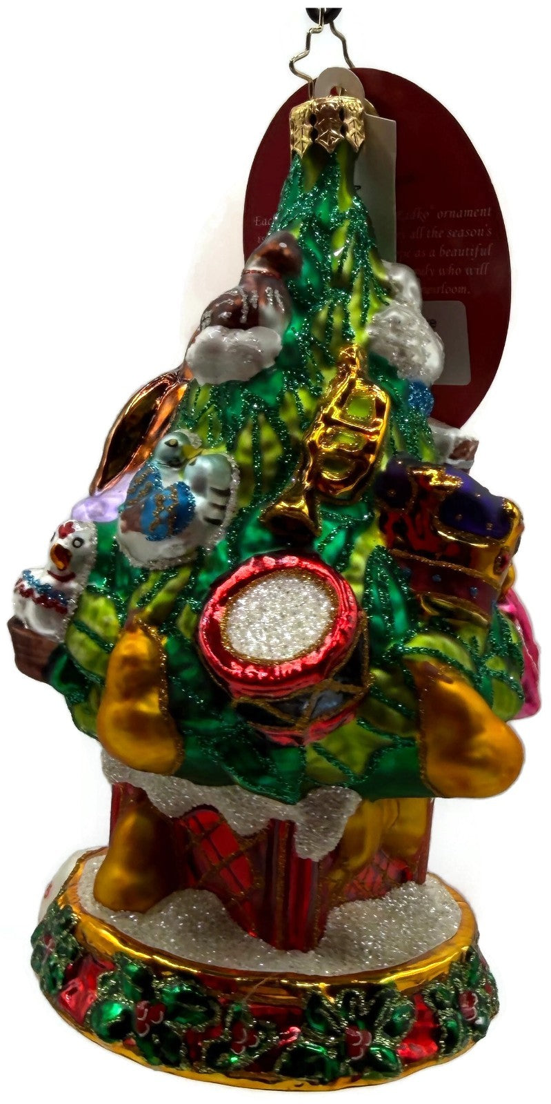 Christopher Radko My True Love Give To Me Christmas Tree Decor Ornament 10209035