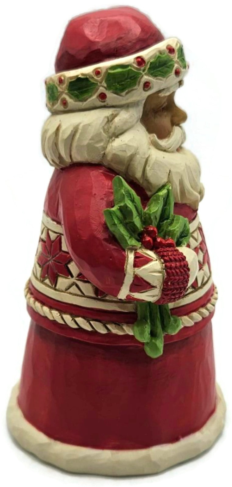Jim Shore Holly Berry Noel Nordic Noel Santa Figurine NIB 60170476