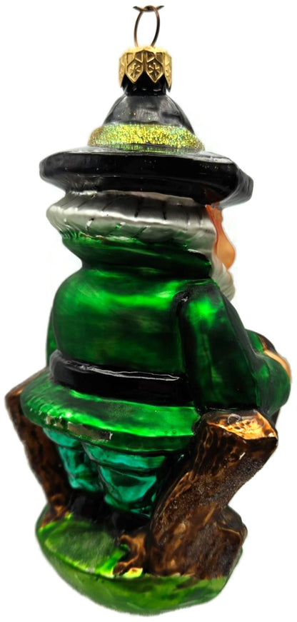 Christopher Radko Tall N Stout O'Leary As Green St Patrick Day Ornament 98-288-02